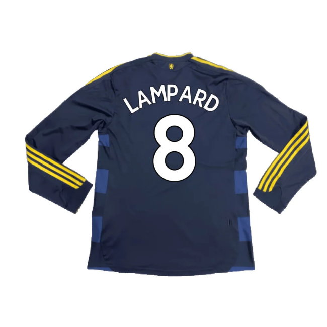 Chelsea 2009-10 Long Sleeve Away Shirt (Excellent) (Lampard 8)