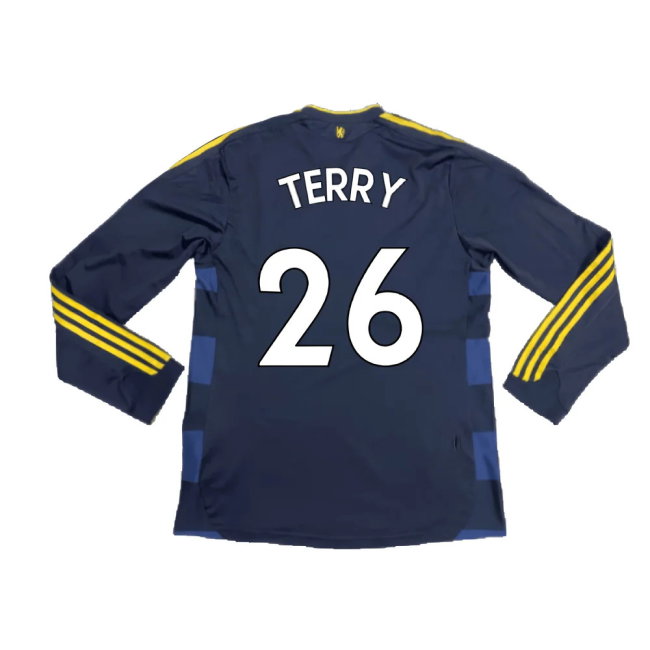 Chelsea 2009-10 Long Sleeve Away Shirt (Excellent) (Terry 26)