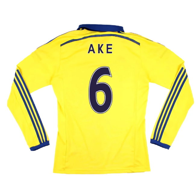 Chelsea 2014-15 Long Sleeve Away Shirt (S) (Excellent) (Ake 6)