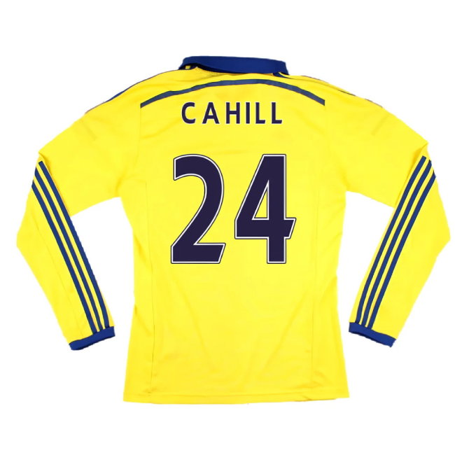 Chelsea 2014-15 Long Sleeve Away Shirt (S) (Excellent) (Cahill 24)