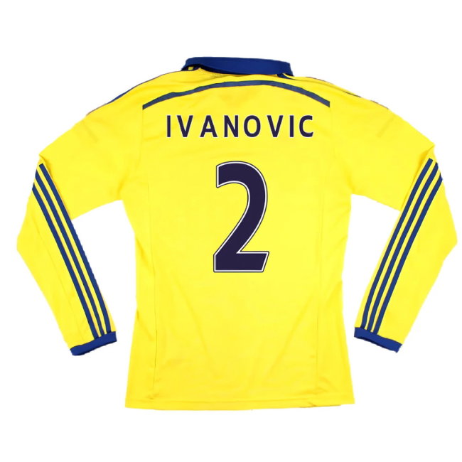 Chelsea 2014-15 Long Sleeve Away Shirt (S) (Excellent) (Ivanovic 2)