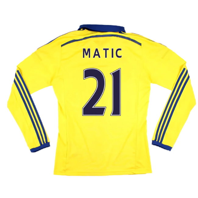 Chelsea 2014-15 Long Sleeve Away Shirt (S) (Excellent) (Matic 21)