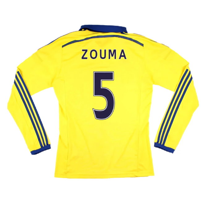 Chelsea 2014-15 Long Sleeve Away Shirt (S) (Excellent) (Zouma 5)