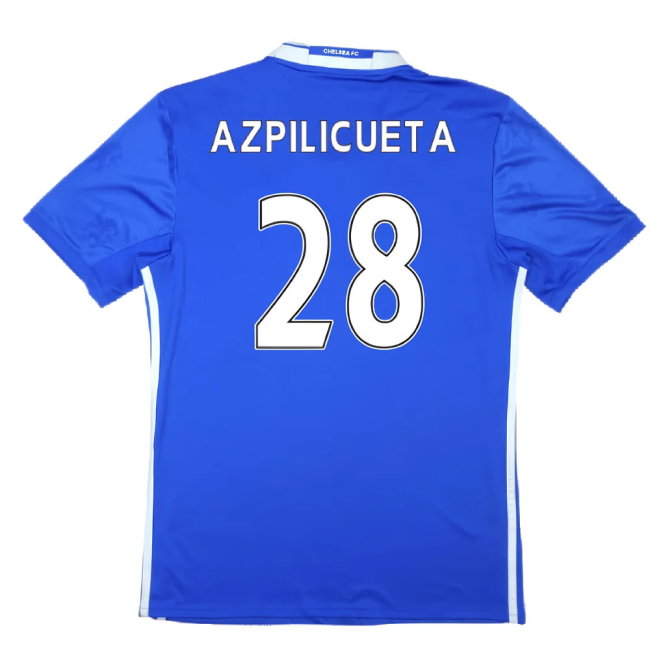 Chelsea 2016-17 Home Shirt (S) (Mint) (Azpilicueta 28)