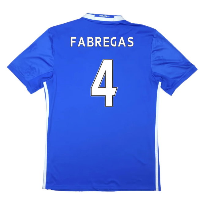Chelsea 2016-17 Home Shirt (S) (Mint) (Fabregas 4)