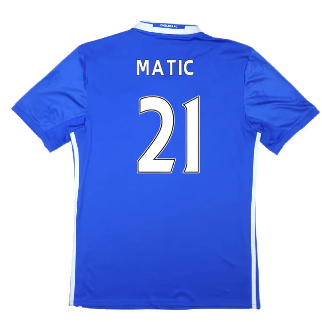 Chelsea 2016-17 Home Shirt (S) (Mint) (Matic 21)
