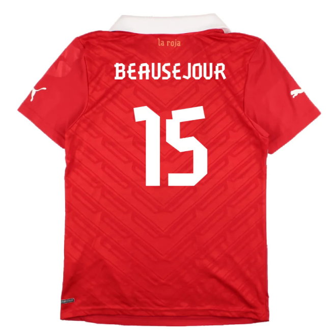 Chile 2012-13 Home shirt (S) (Very Good) (Beausejour 15)