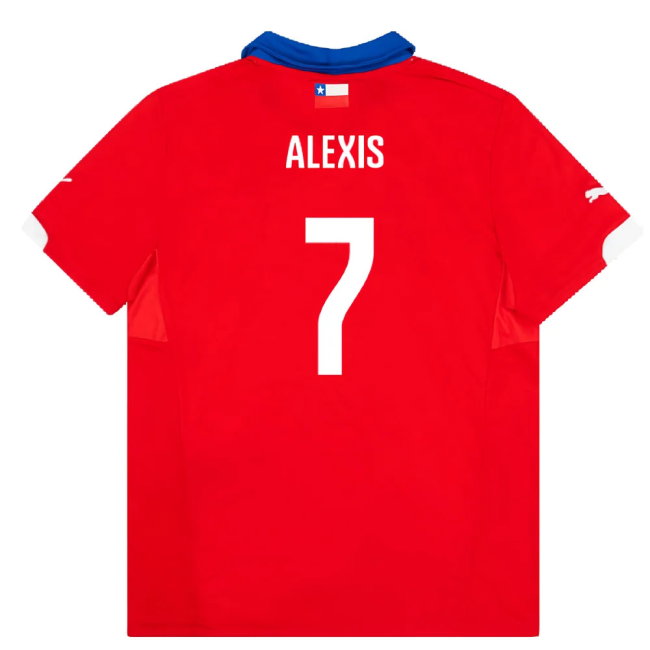Chile 2014-15 Home Shirt (S) (Excellent) (Alexis 7)