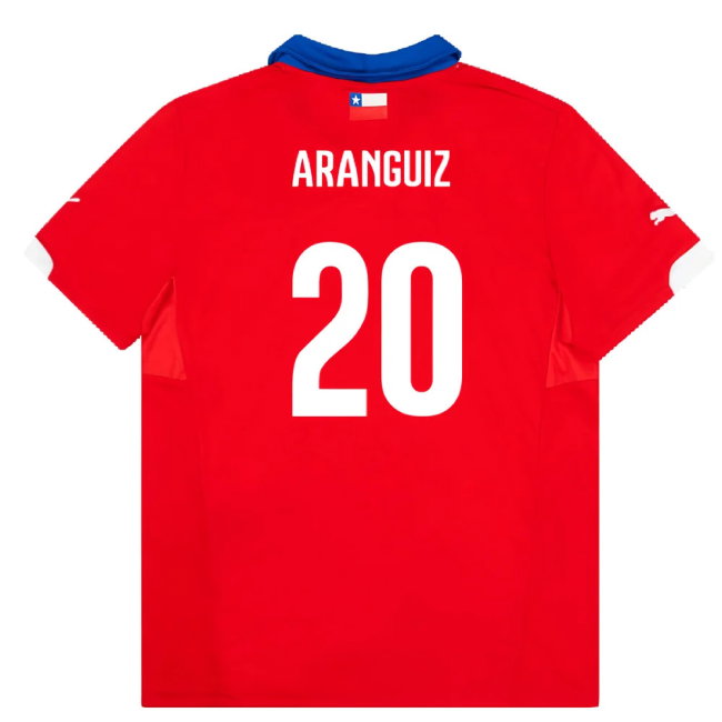 Chile 2014-15 Home Shirt (S) (Excellent) (Aranguiz 20)