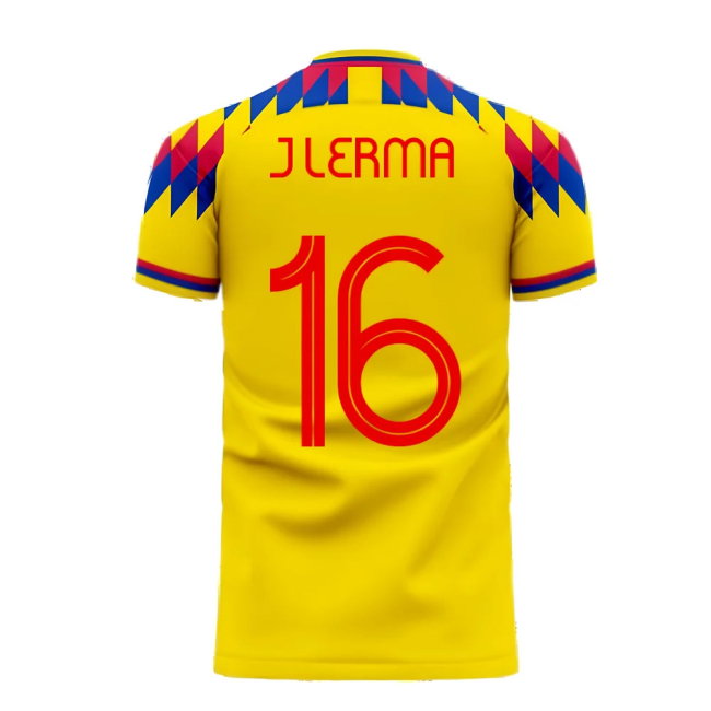 Colombia 2025-2026 Home Concept Football Kit (Libero) (J LERMA 16)