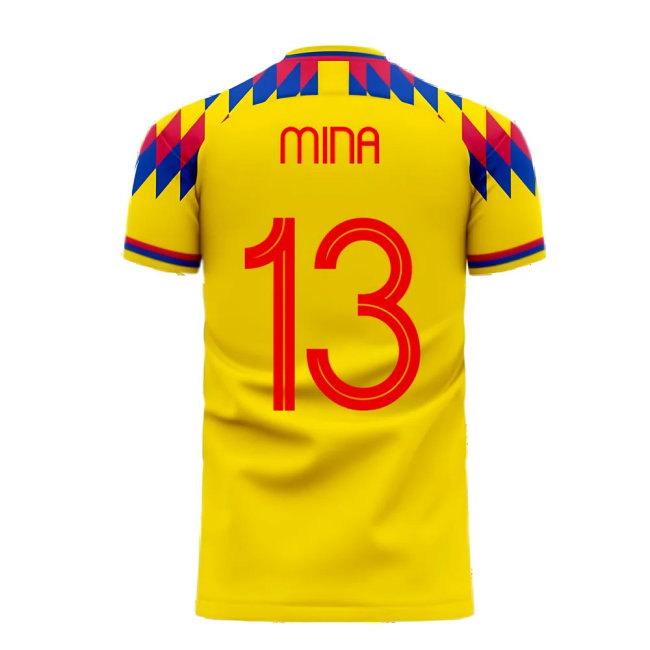 Colombia 2025-2026 Home Concept Football Kit (Libero) (MINA 13)