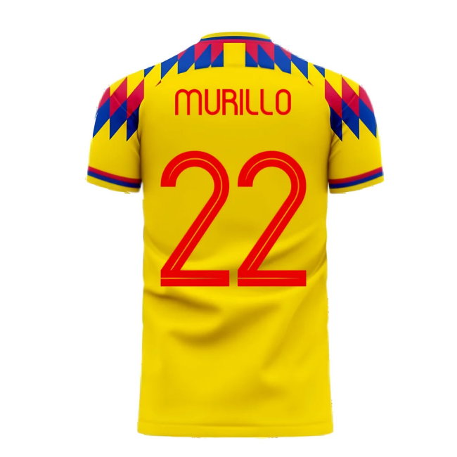 Colombia 2025-2026 Home Concept Football Kit (Libero) (MURILLO 22)