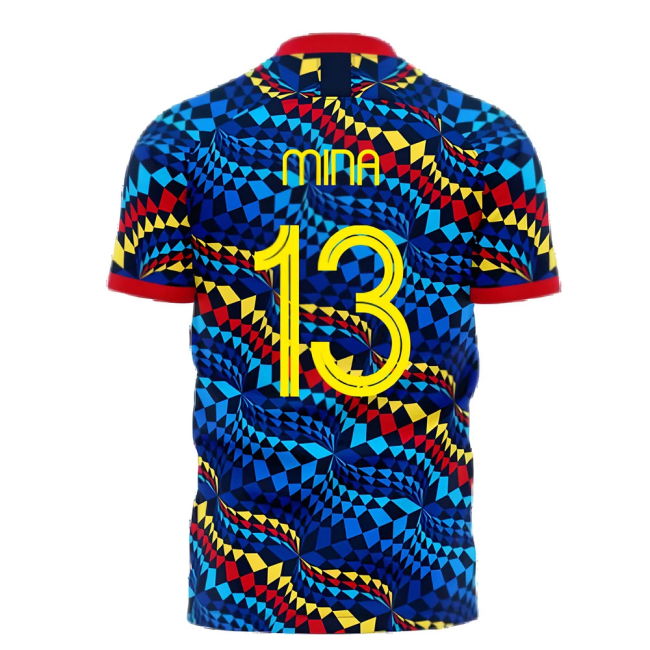 Colombia 2025-2026 Fourth Concept Football Kit (Libero) (MINA 13)