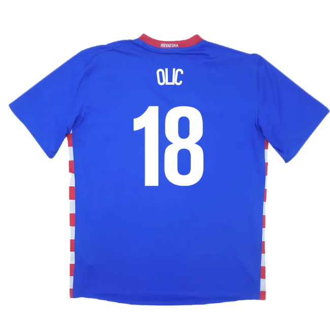 Croatia 2008-2010 Away Shirt (Excellent) (Olic 18)