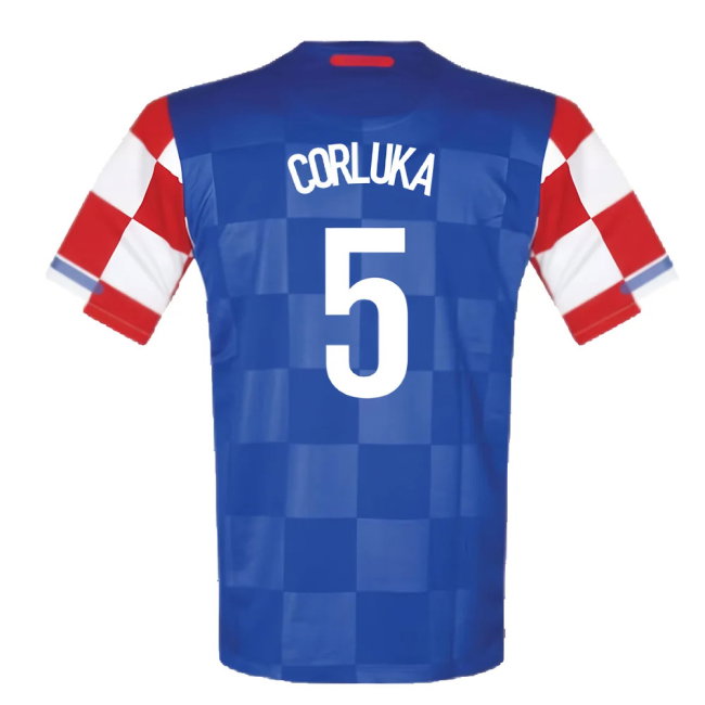 Croatia 2010-12 Away Shirt (Excellent) (Corluka 5)