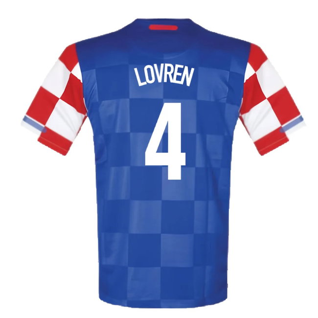 Croatia 2010-12 Away Shirt (Excellent) (Lovren 4)