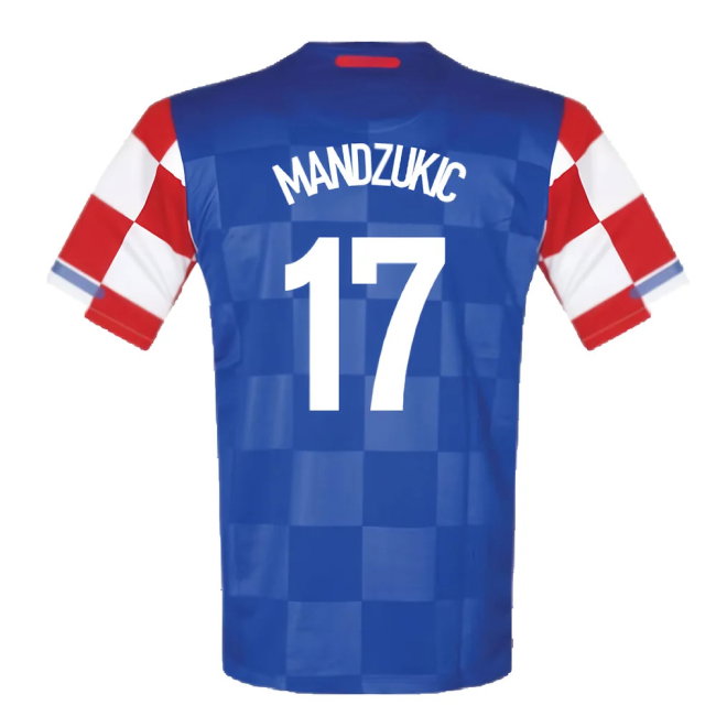 Croatia 2010-12 Away Shirt (Excellent) (Mandzukic 17)