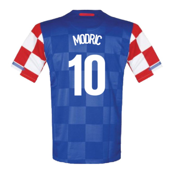 Croatia 2010-12 Away Shirt (Excellent) (Modric 10)