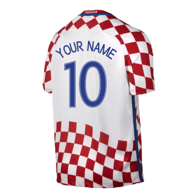 Croatia 2016-17 Home Shirt ((Good) XXL) (Your Name)