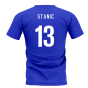 Croatia Team T-Shirt - Royal (STANIC 13)