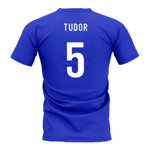 Croatia Team T-Shirt - Royal (TUDOR 5)