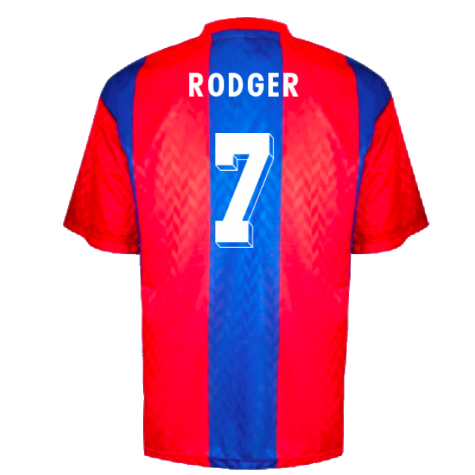Crystal Palace 1991 ZDS Cup Final Shirt (Rodger 7)