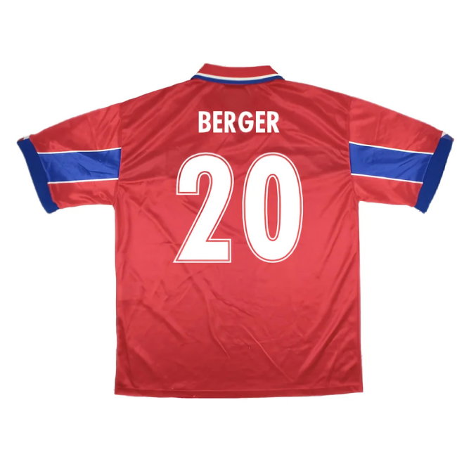 Czech Republic 1998-00 Home Shirt (XL) (Good) (Berger 20)