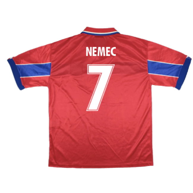 Czech Republic 1998-00 Home Shirt (XL) (Good) (Nemec 7)