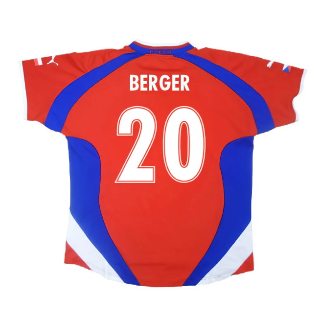 Czech Republic 2000-02 Home Shirt (L) (Very Good) (Berger 20)