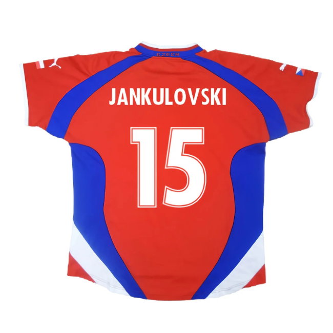 Czech Republic 2000-02 Home Shirt (Excellent) (Jankulovski 15)