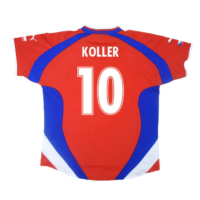 Czech Republic 2000-02 Home Shirt (L) (Very Good) (Koller 10)