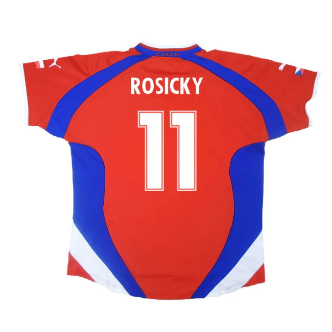 Czech Republic 2000-02 Home Shirt (XL) (Excellent) (Rosicky 11)