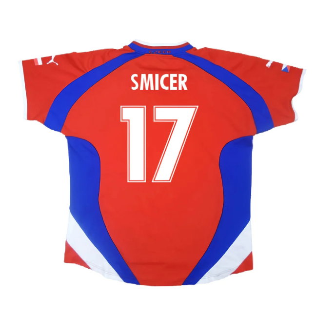 Czech Republic 2000-02 Home Shirt (L) (Very Good) (Smicer 17)