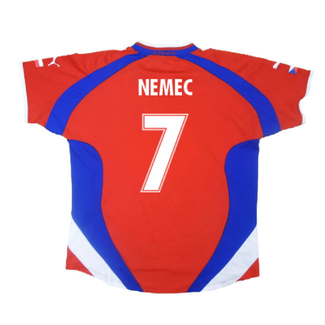 Czech Republic 2000-02 Home Shirt ((Very Good) L) (Nemec 7)