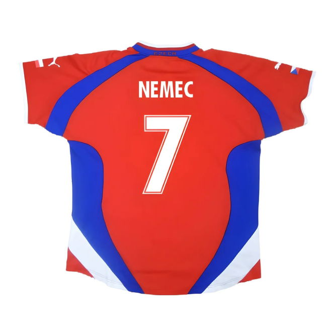 Czech Republic 2000-02 Home Shirt ((Very Good) XL) (Nemec 7)