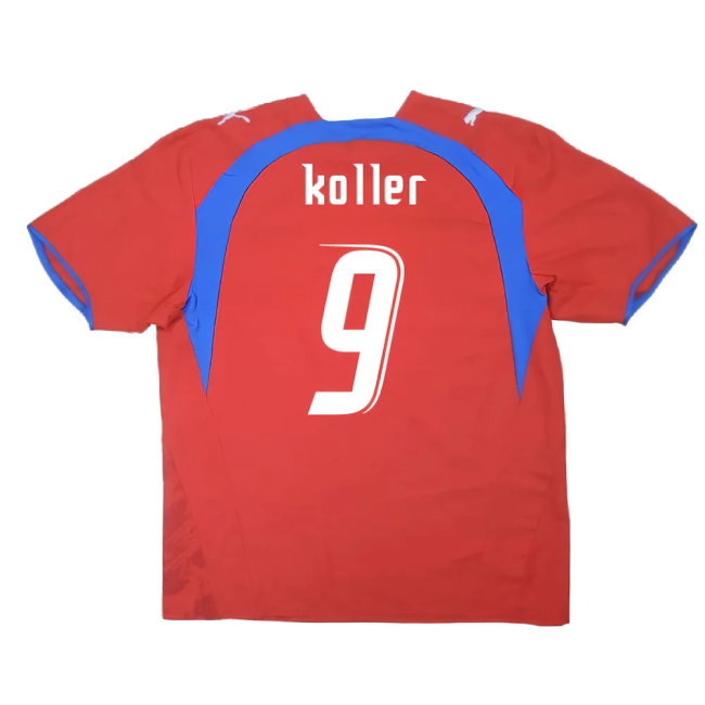 Czech Republic 2006-08 Home Shirt (L) (Very Good) (Koller 9)