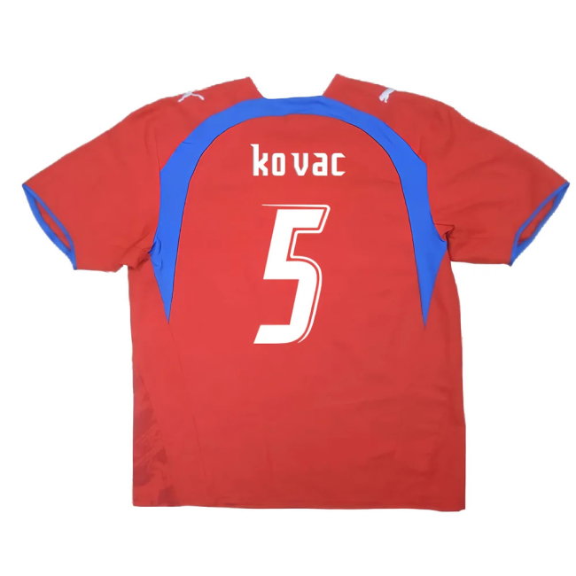Czech Republic 2006-08 Home Shirt (Excellent) (Kovac 5)