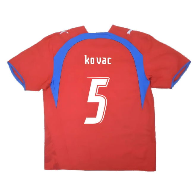 Czech Republic 2006-08 Home Shirt ((Very Good) L) (Kovac 5)