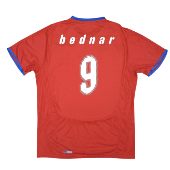 Czech Republic 2008-09 Home Shirt ((Very Good) XL) (Bednar 9)