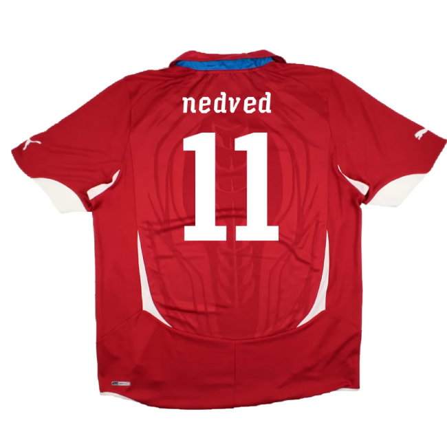 Czech Republic 2010-11 Home Shirt (XL) (BNWT) (Nedved 11)
