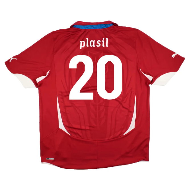 Czech Republic 2010-11 Home Shirt (XL) (BNWT) (Plasil 20)