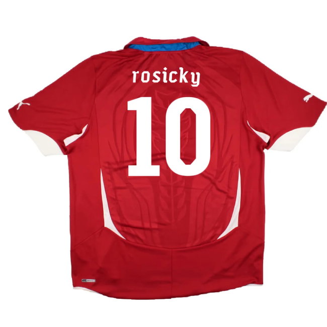 Czech Republic 2010-11 Home Shirt (XL) (BNWT) (Rosicky 10)