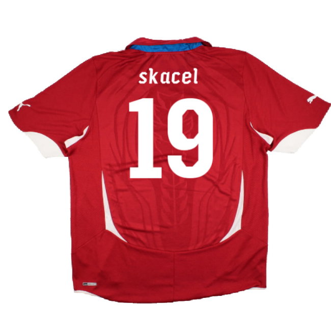 Czech Republic 2010-11 Home Shirt (XL) (BNWT) (Skacel 19)
