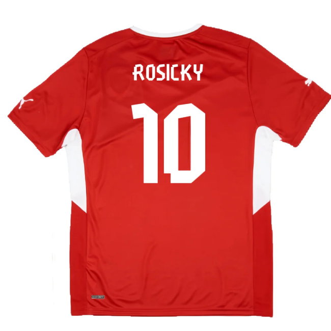 Czech Republic 2012-13 Home Shirt (L) (Mint) (Rosicky 10)