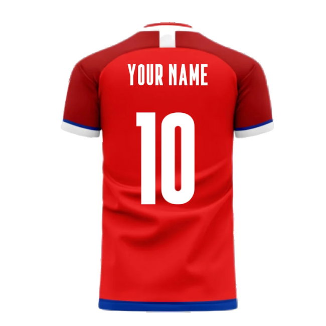 Czech Republic 2025-2026 Home Concept Kit (Libero) (Your Name)