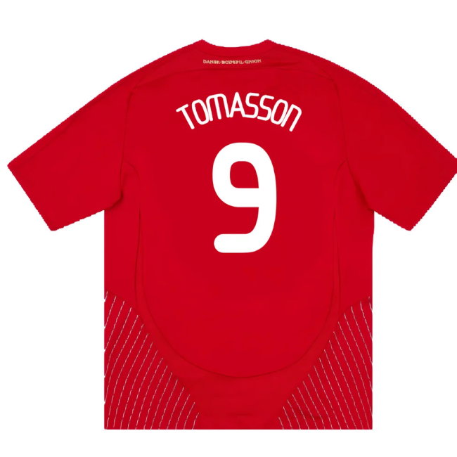 Denmark 2008-10 Home (Excellent) (Tomasson 9)