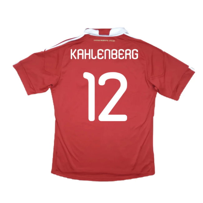 Denmark 2010-11 Home Shirt (M) (Excellent) (Kahlenberg 12)