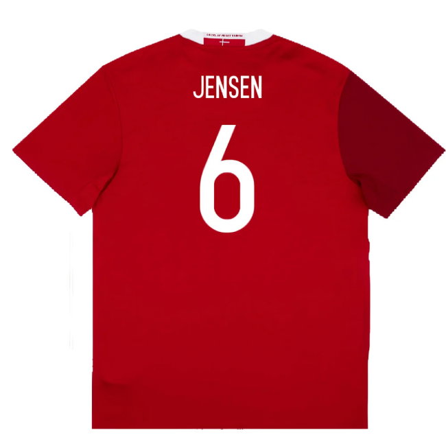 Denmark 2015-16 Home Shirt (L) (Excellent) (Jensen 6)