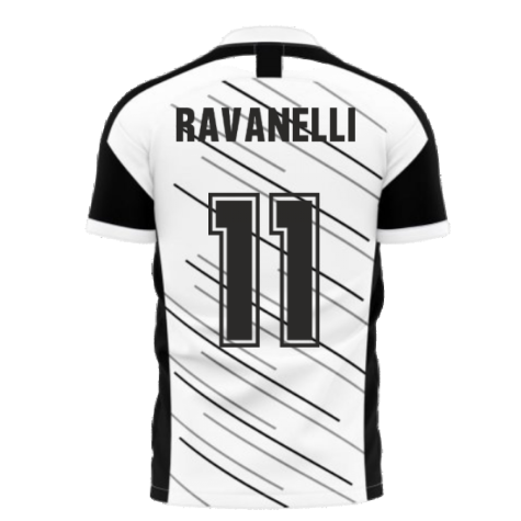 Derby 2023-2024 Home Concept Football Kit (Libero) (Ravanelli 11)