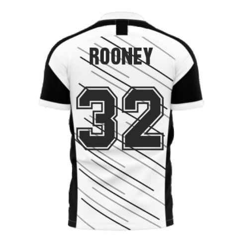 Derby 2024-2025 Home Concept Football Kit (Libero) (Rooney 32)
